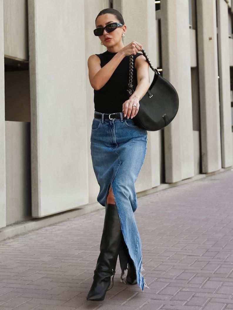 Women's Fashion Casual Denim Skirt - Image 2